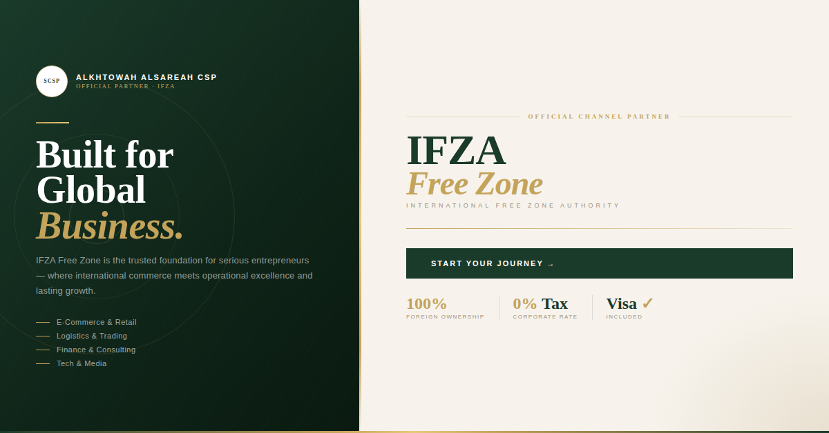 IFZA KSCSP post